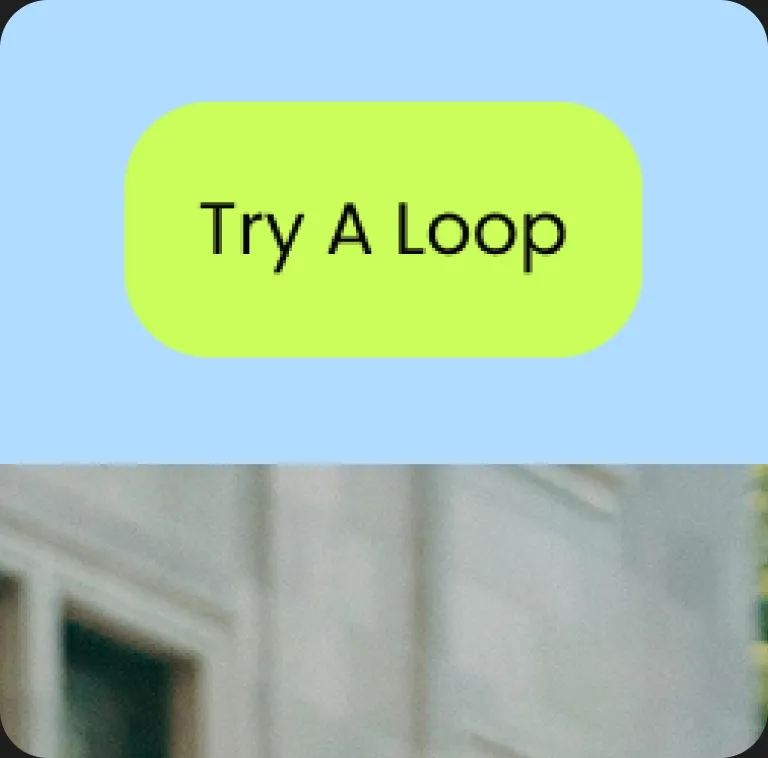 After: header button reading Try A Loop