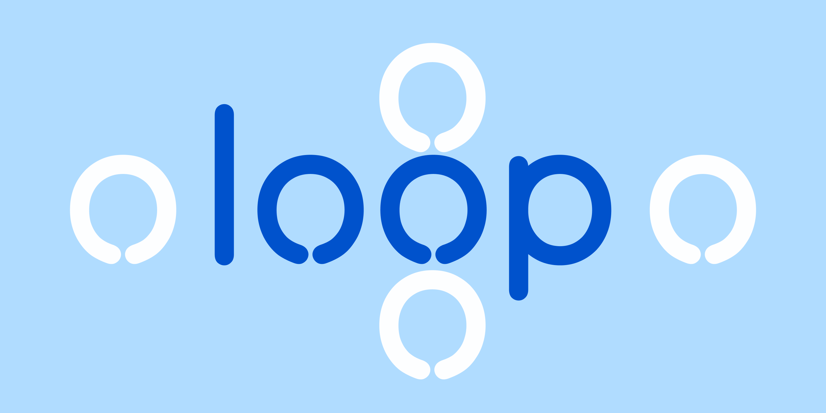 Loop wordmark with the letter o repeated around it, suggesting a loop